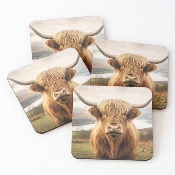 Item preview, Highland Cow Cow Scottish Cattle Scottish Highlander Highland Cattle designed and sold by ArtHouseNiklas.
