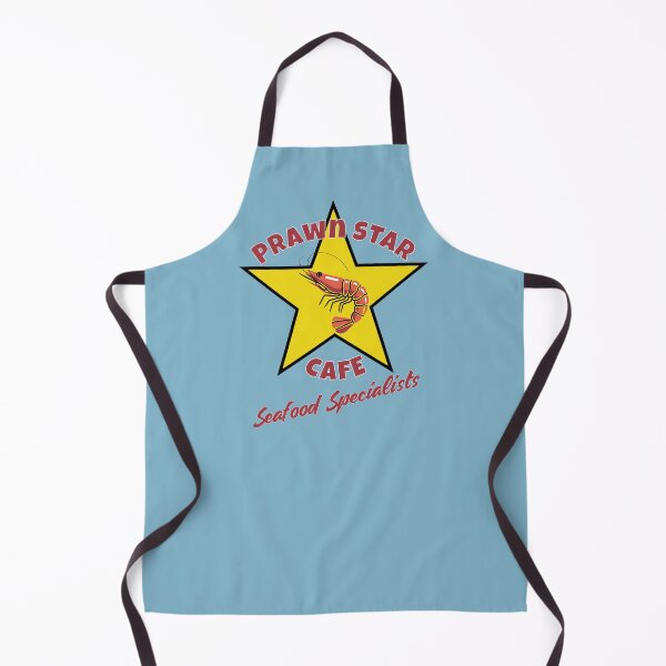 Item preview, Prawn Star Cafe. Shrimp and seafood lovers funny pun. Foodie humour designed and sold by hitNmiss.