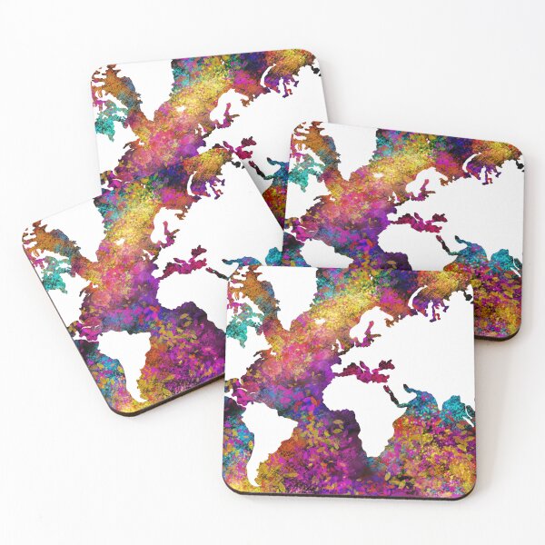 Item preview, Coloured map designed and sold by Tinadoestina.