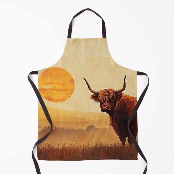 Item preview, Highland Cow Cow Scottish Cattle Scottish Highlander Highland Cattle Boho designed and sold by ArtHouseNiklas.
