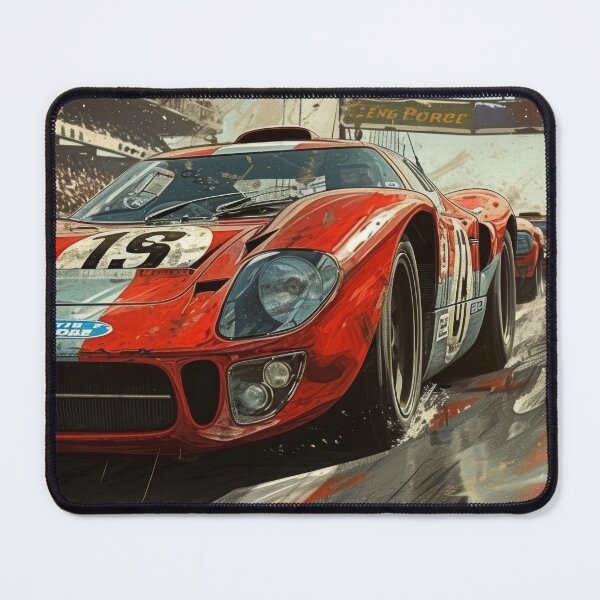 Item preview, Retro Car Races, Classic Cars in Motion designed and sold by Piotrek0001.