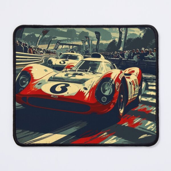 Item preview, Retro Car Races, Classic Cars in Motion designed and sold by Piotrek0001.