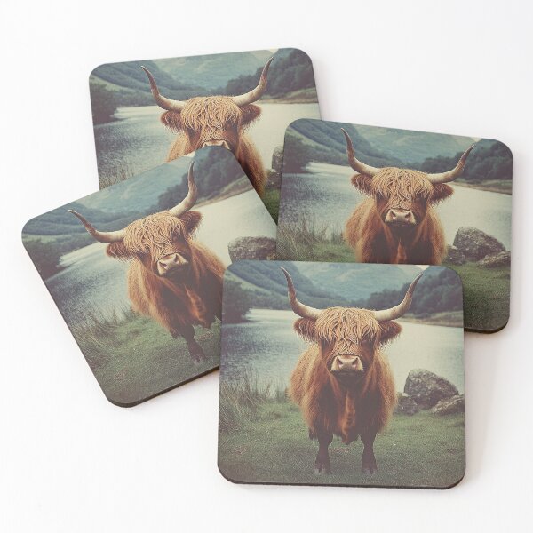 Item preview, Highland Cow Cow Scottish Cattle Scottish Highlander Highland Cattle designed and sold by ArtHouseNiklas.