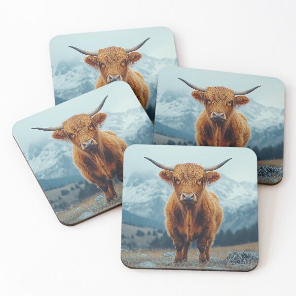 Item preview, Highland Cow Cow Scottish Cattle Scottish Highlander Highland Cattle designed and sold by ArtHouseNiklas.