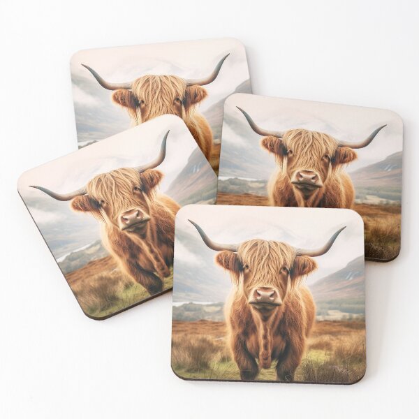 Item preview, Highland Cow Cow Scottish Cattle Scottish Highlander Highland Cattle designed and sold by ArtHouseNiklas.