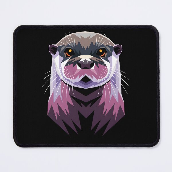 Item preview, Low-poly Otter designed and sold by Wegetees.