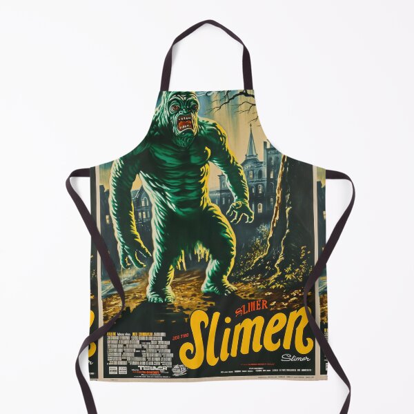 Item preview, Green Grotesque Creature in Retro Poster Style designed and sold by Piotrek0001.