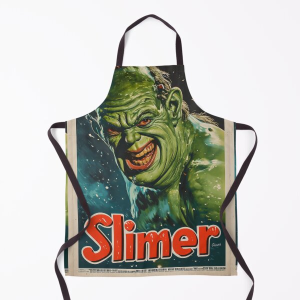 Item preview, Green Grotesque Creature in Retro Poster Style designed and sold by Piotrek0001.
