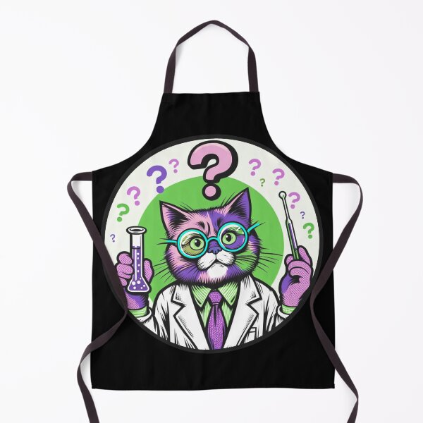 Item preview, Cat in science designed and sold by Osher-BioArt.
