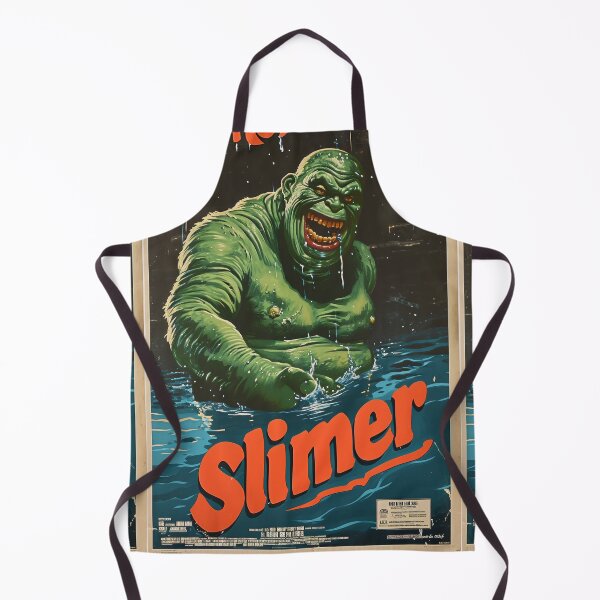 Item preview, Green Grotesque Creature in Retro Poster Style designed and sold by Piotrek0001.