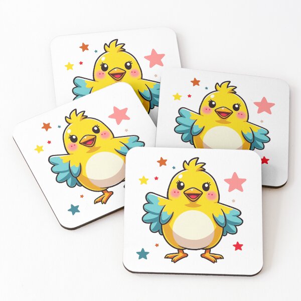 Item preview, Funny and Cute Anime Bird designed and sold by ThreeftlyPicks.