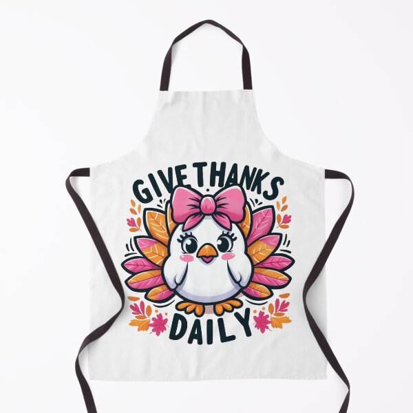 Item preview, Give Thanks Daily – Cheerful Turkey designed and sold by maritas22.