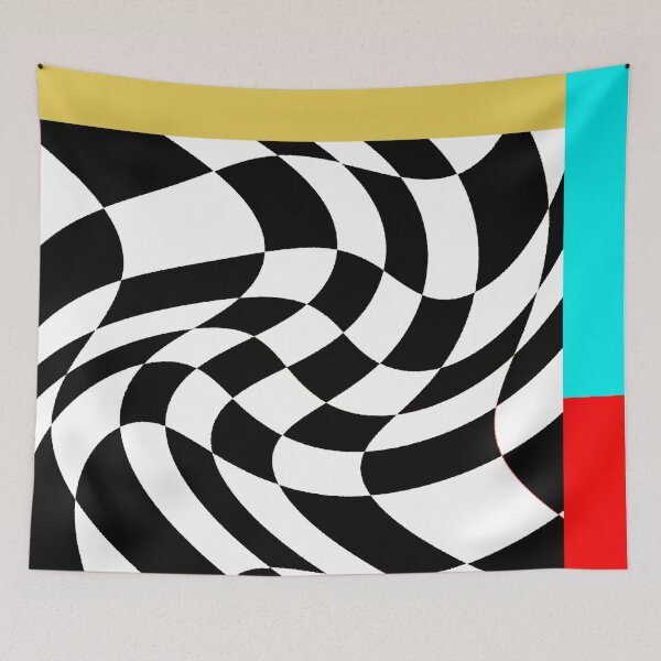 Item preview, Checkered Wave designed and sold by ALWolenetz.