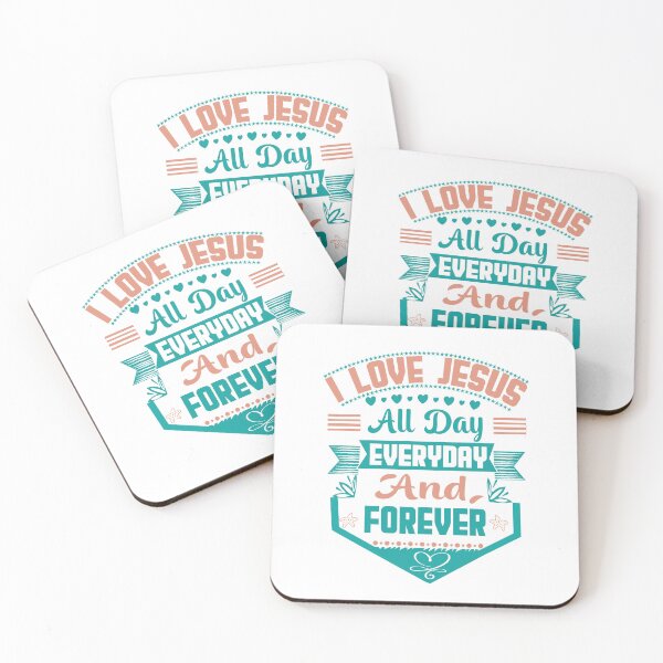 Item preview, I Love Jesus All Day Every Day And Forever designed and sold by Redeemed365.