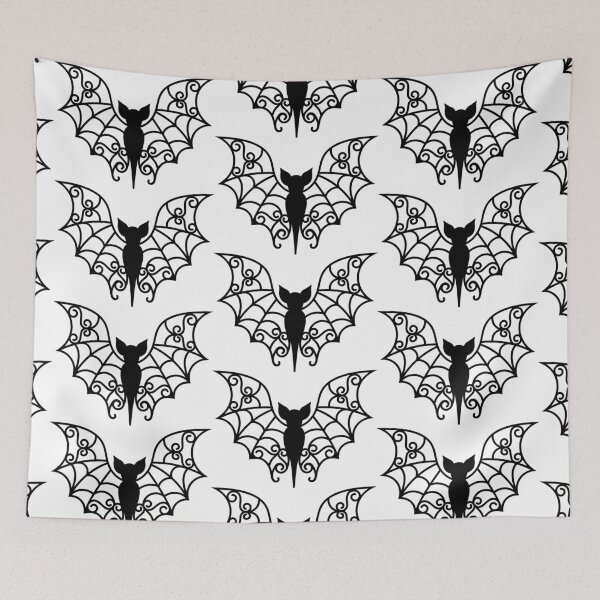 Item preview, Ornamental bat tattoo designed and sold by AnnArtshock.