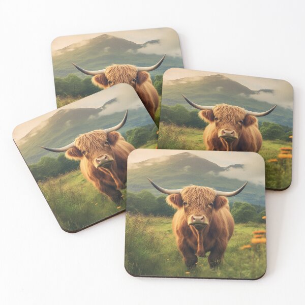 Item preview, Highland Cow Cow Scottish Cattle Scottish Highlander Highland Cattle designed and sold by ArtHouseNiklas.