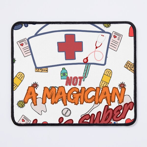 Item preview, ER NURSE NOT A MAGICIAN SHE IS SUPER designed and sold by emanabusara.