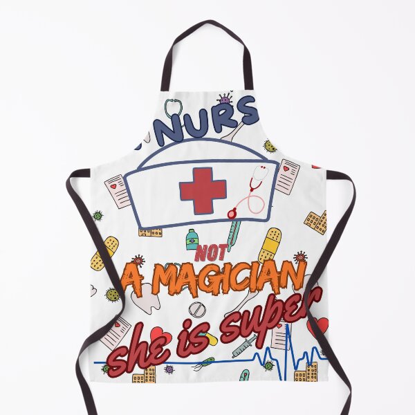 Item preview, ER NURSE NOT A MAGICIAN SHE IS SUPER designed and sold by emanabusara.