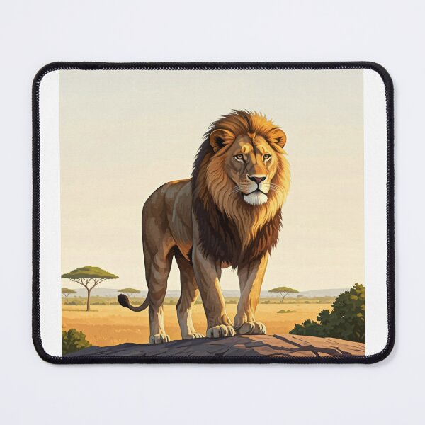 Item preview, King of the Savanna designed and sold by artistmagicshop.