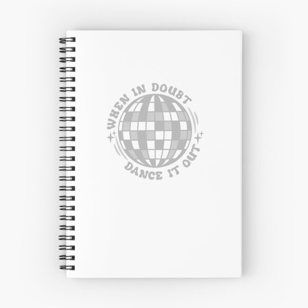 Item preview, When In Doubt Dance It Out Glitter Disco Ball designed and sold by dottiedigitals.