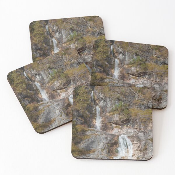 Item preview, Sulzer Waterfall in the Almbachklamm in autumn, Berchtesgaden designed and sold by Torsten  Krüger.