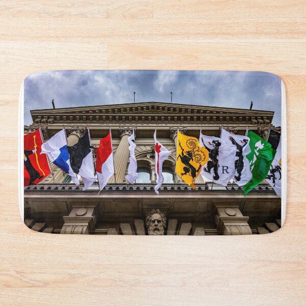 Item preview, Beautiful Bundeshaus Parliament Building or Federal Palace with Canton Flags designed and sold by Mats Silvan.