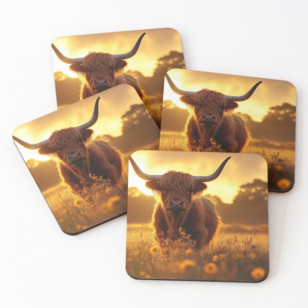 Item preview, Highland Cow Cow Scottish Cattle Scottish Highlander Highland Cattle designed and sold by ArtHouseNiklas.