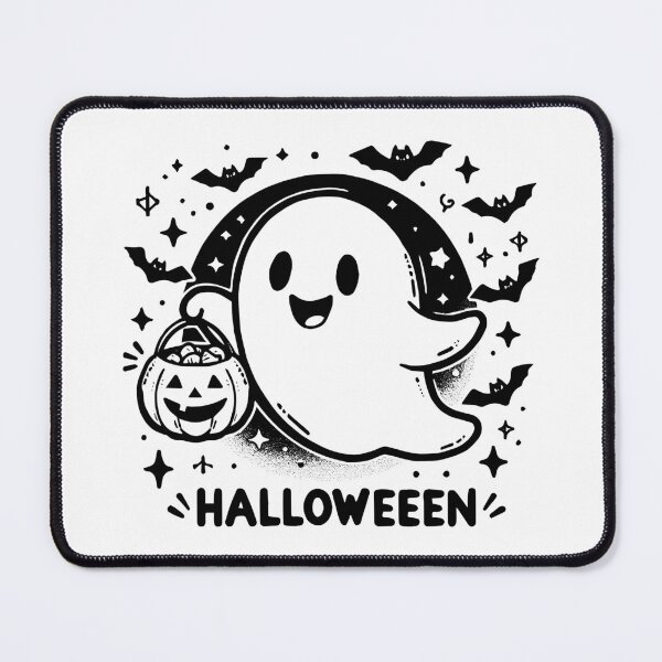 Item preview, Happy Halloween Cute Ghosts designed and sold by Thai Vibe Studio.