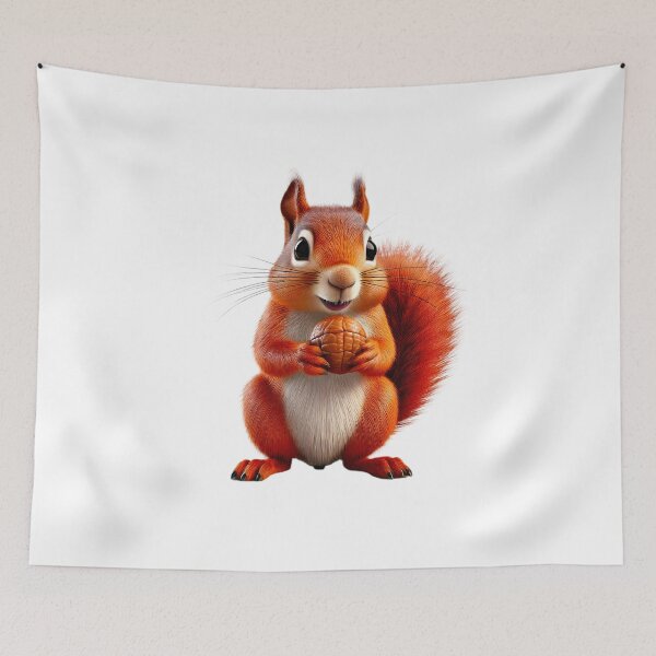 Item preview, Snobby Squirrel with His Nut designed and sold by AleTot.