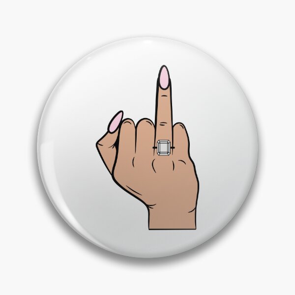 Item preview, Square Wedding Ring Finger - Funny Engagement Ring designed and sold by dottiedigitals.