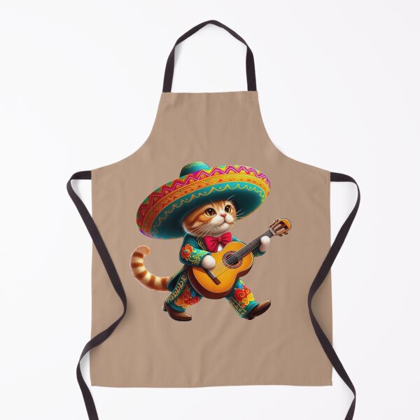 Item preview, Mariachi Cat designed and sold by Myra365Art.
