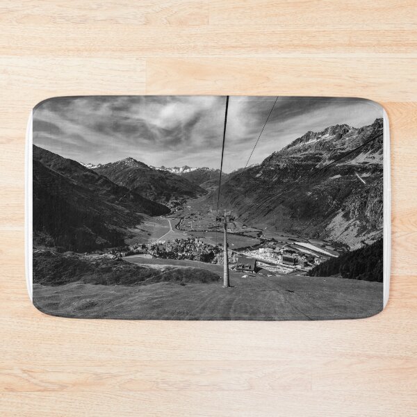 Item preview, Beautiful Panoramic View From Overhead Cable Car over New and Old Cityscape designed and sold by Mats Silvan.