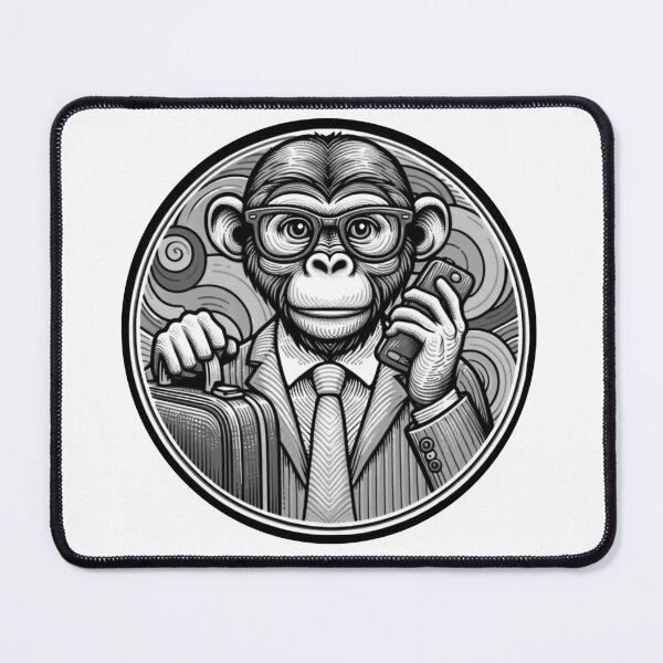Item preview, Monkey business  designed and sold by Osher-BioArt.