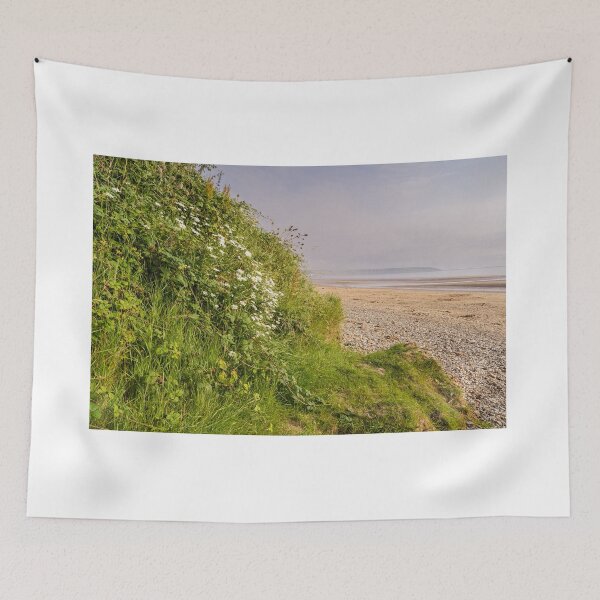 Item preview, Primrose Valley Morning: Sand, Sea, and Flowers designed and sold by MichaelBShannon.