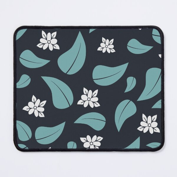 Item preview, Leaves and floral seamless pattern. designed and sold by HippoInkStudio.