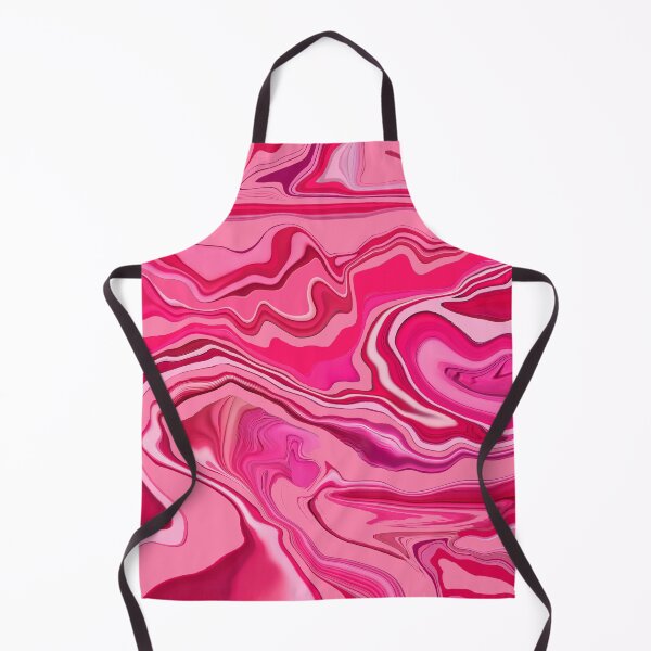 Vista previa del artículo con la obra «Remolinos rosados Remolinos líquidos abstractos Remolinos retro modernos 2 de 4», diseñado y vendido por Beachy.