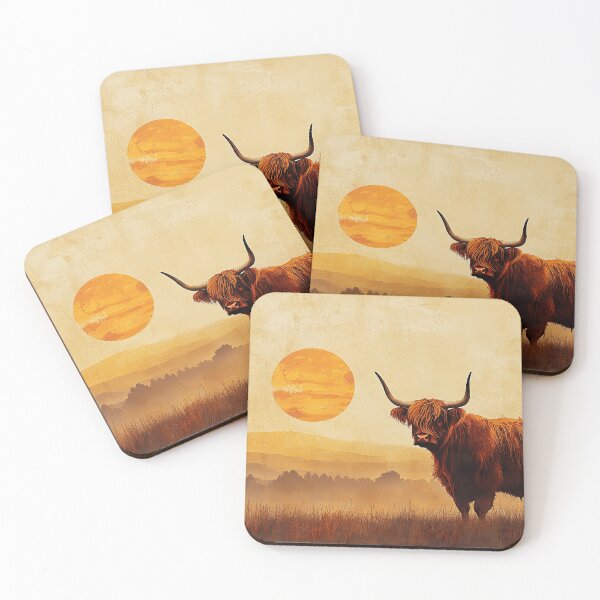 Item preview, Highland Cow Cow Scottish Cattle Scottish Highlander Highland Cattle designed and sold by ArtHouseNiklas.