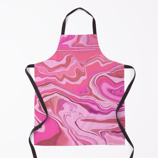 Vista previa del artículo con la obra «Remolinos rosados Remolinos líquidos abstractos Remolinos retro modernos 4 de 4», diseñado y vendido por Beachy.