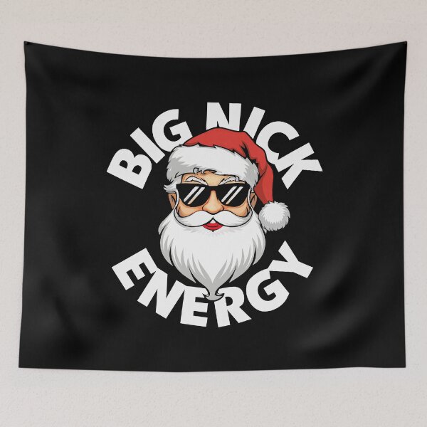 Item preview, Santa Claus Father Christmas Cool Santa Big Nick Energy Risqué Humor designed and sold by w1ckerman.