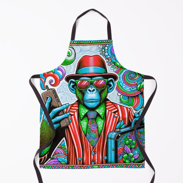 Item preview, Monkey in business designed and sold by Osher-BioArt.