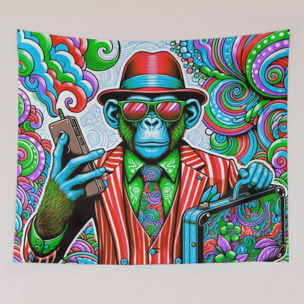 Item preview, Monkey in business  designed and sold by Osher-BioArt.