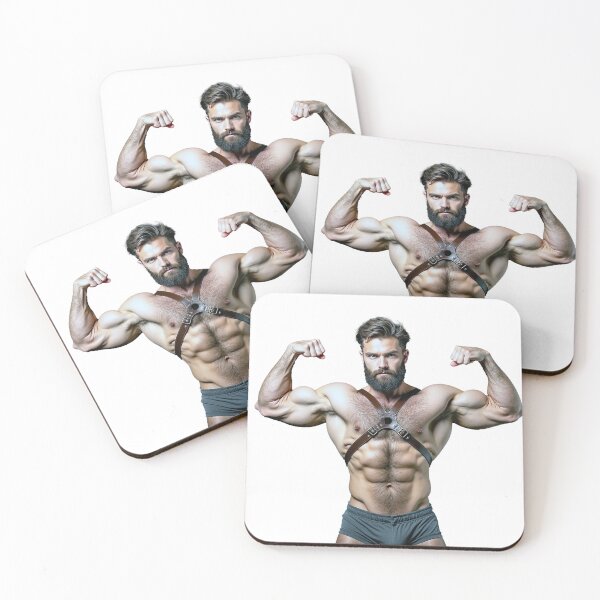 Item preview, Muscle Icon: Bold & Powerful designed and sold by masculinepixels.