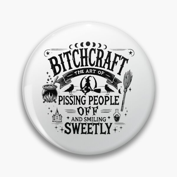 Item preview, Bitch craft Funny Halloween Sarcastic Snarky Witchy  designed and sold by HuserPiri.