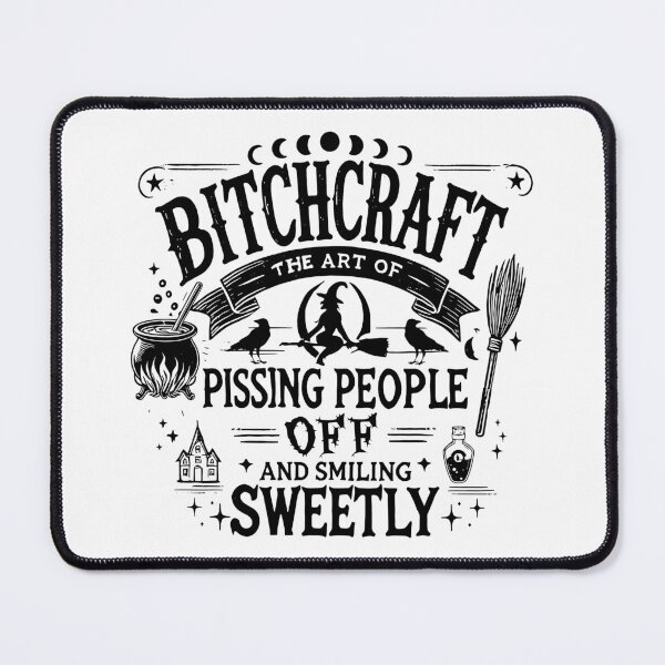 Item preview, Bitch craft Funny Halloween Sarcastic Snarky Witchy  designed and sold by HuserPiri.