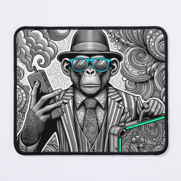Item preview, Monkey in business  designed and sold by Osher-BioArt.