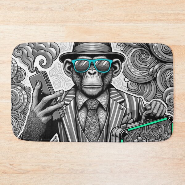 Item preview, Monkey in business  designed and sold by Osher-BioArt.