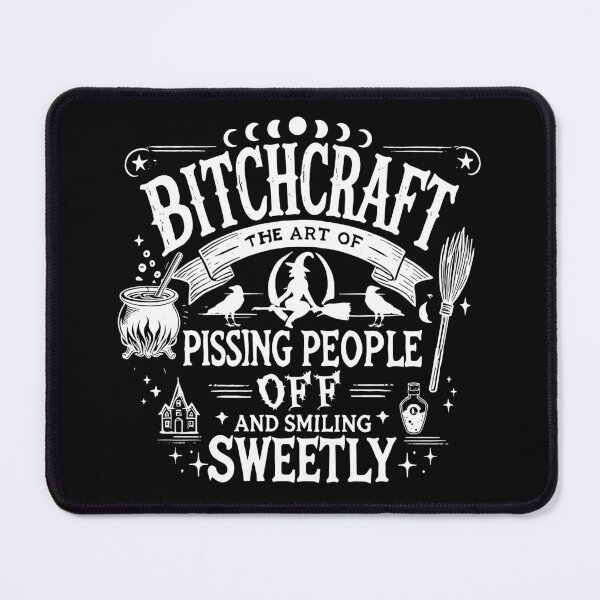 Item preview, Bitch craft Funny Halloween Sarcastic Snarky Witchy 2 designed and sold by HuserPiri.