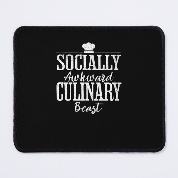 Item preview, Socially Awkward Culinary Beast Funny Cook Chef Kitchen designed and sold by Norstyle.