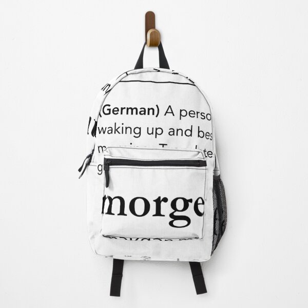 Item preview, Morgenmuffel definition, German Words, Morning Grouch designed and sold by lagunaklein.
