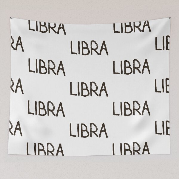 Item preview, Handwritten LIBRA astrological star sign TEXT ONLY designed and sold by JashJhaveri.